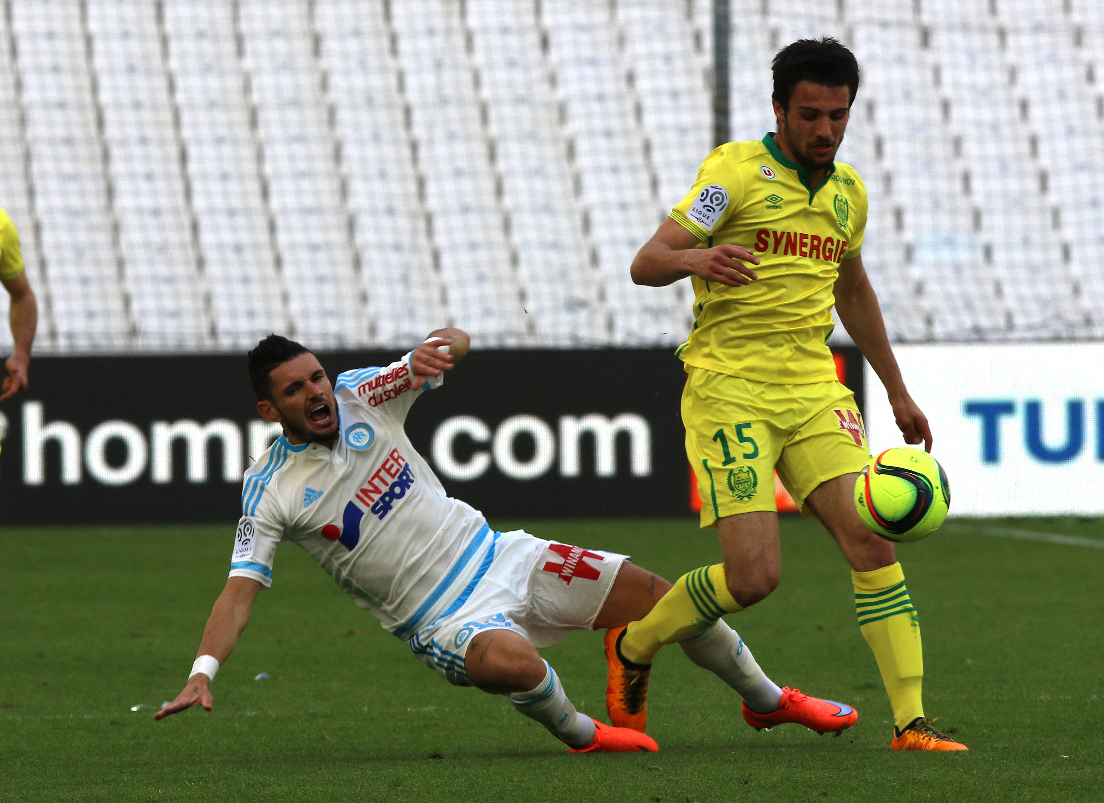Marseille's dismal form continues in 1-1 draw with Nantes