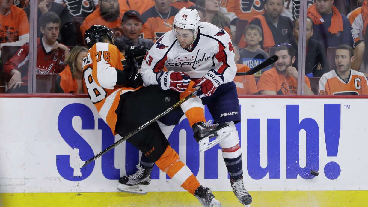 Capitals close out Flyers in 6 games with 1-0 victory