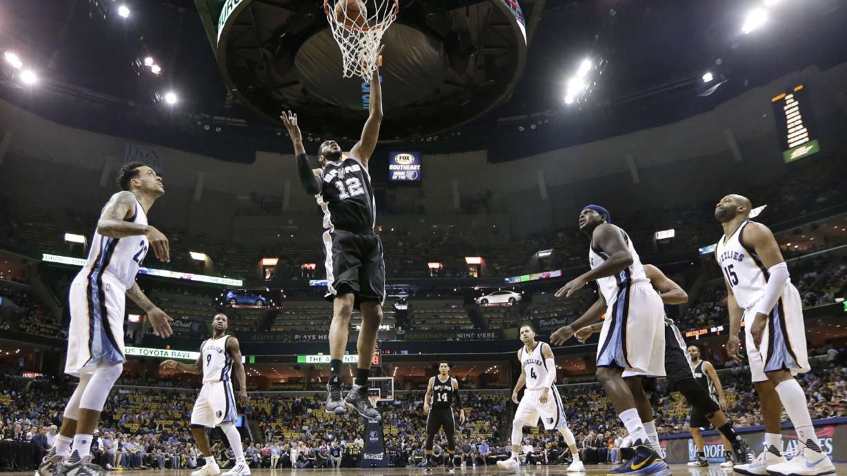 Spurs rout Grizzlies 116-95, sweep their way to semifinals