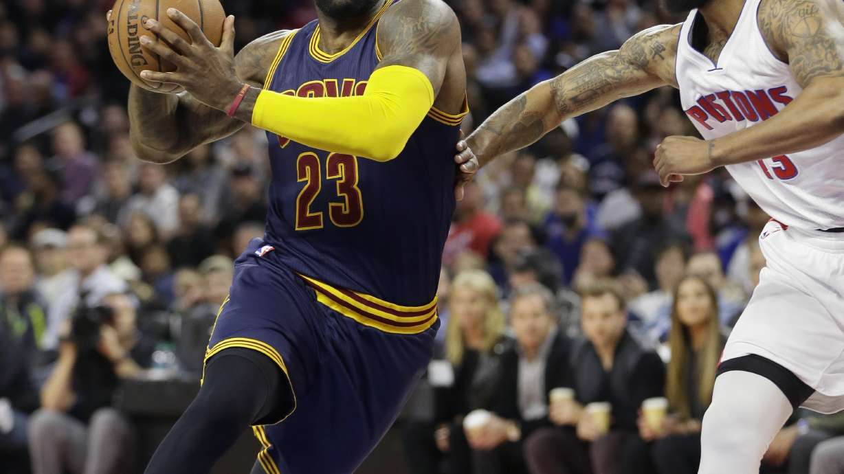 Irving scores 31, Cavs sweep Pistons with 100-98 win