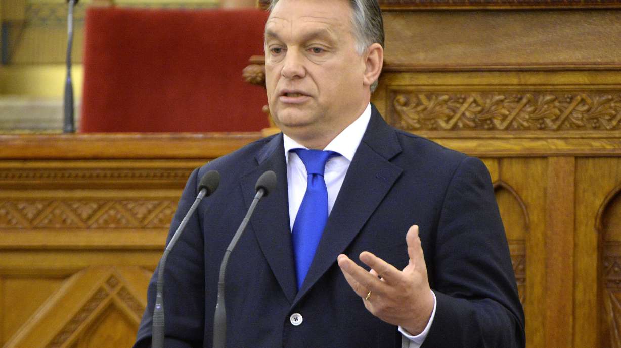 Hungary's PM Orban: 'Islamization' banned by constitution