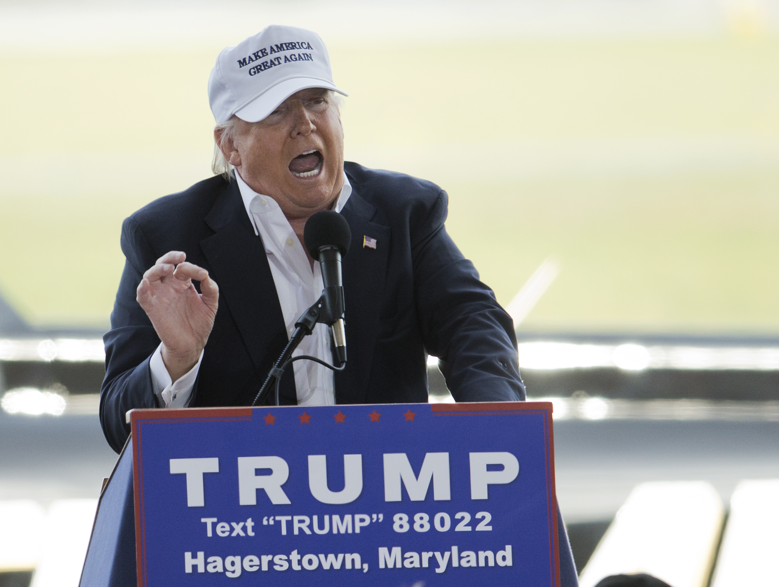 The Latest: Sanders notes he has always faced long odds