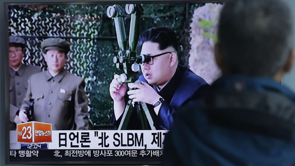 North Korea puts midrange missile on standby, report says