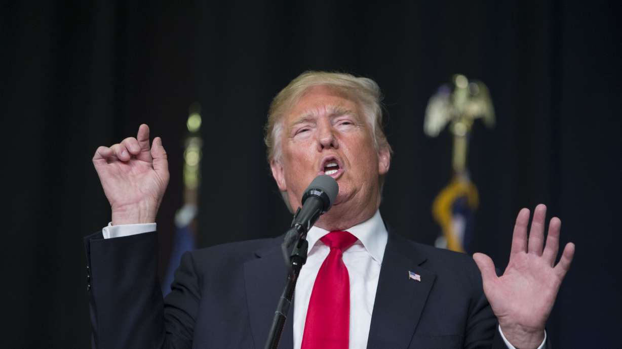 The Latest: Cruz shoots an airball at 'basketball ring'