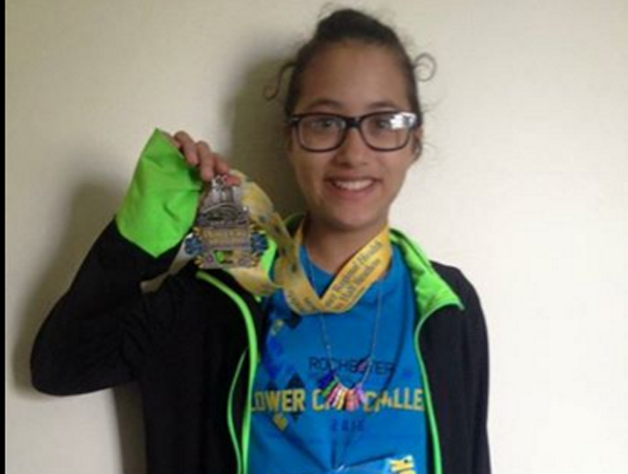 12-year-old girl runs NY half-marathon by mistake