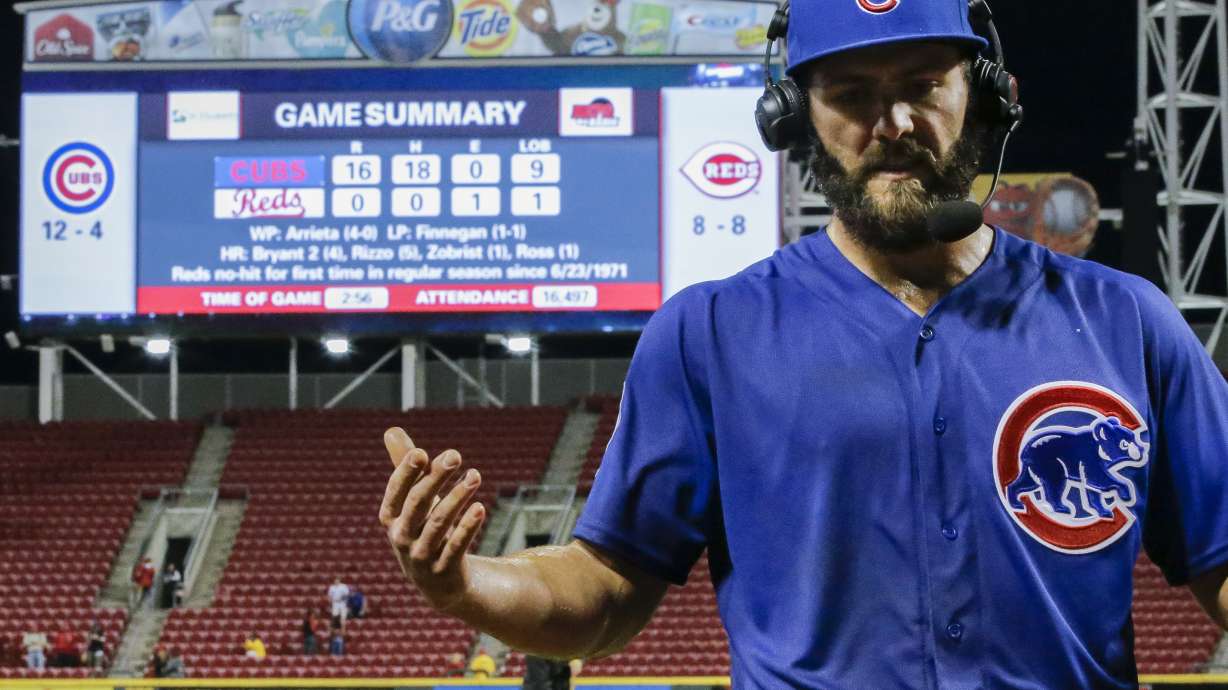 NL Cy Young winner Arrieta calls PED whispers "flattering"