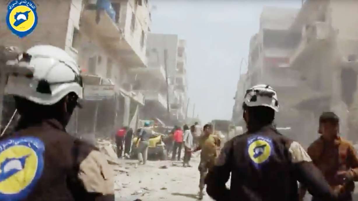 The Latest: UN says many starve in 'senseless' Syria war