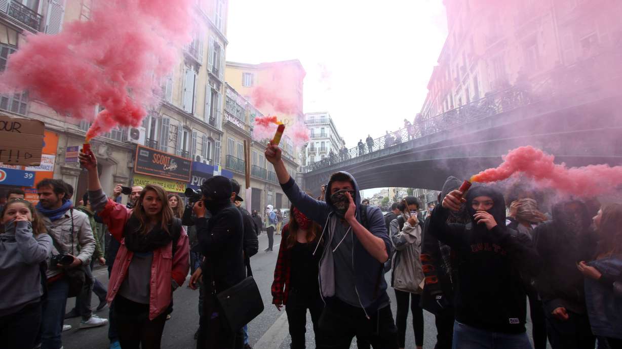 Strikes, protests in France against disputed labor reforms