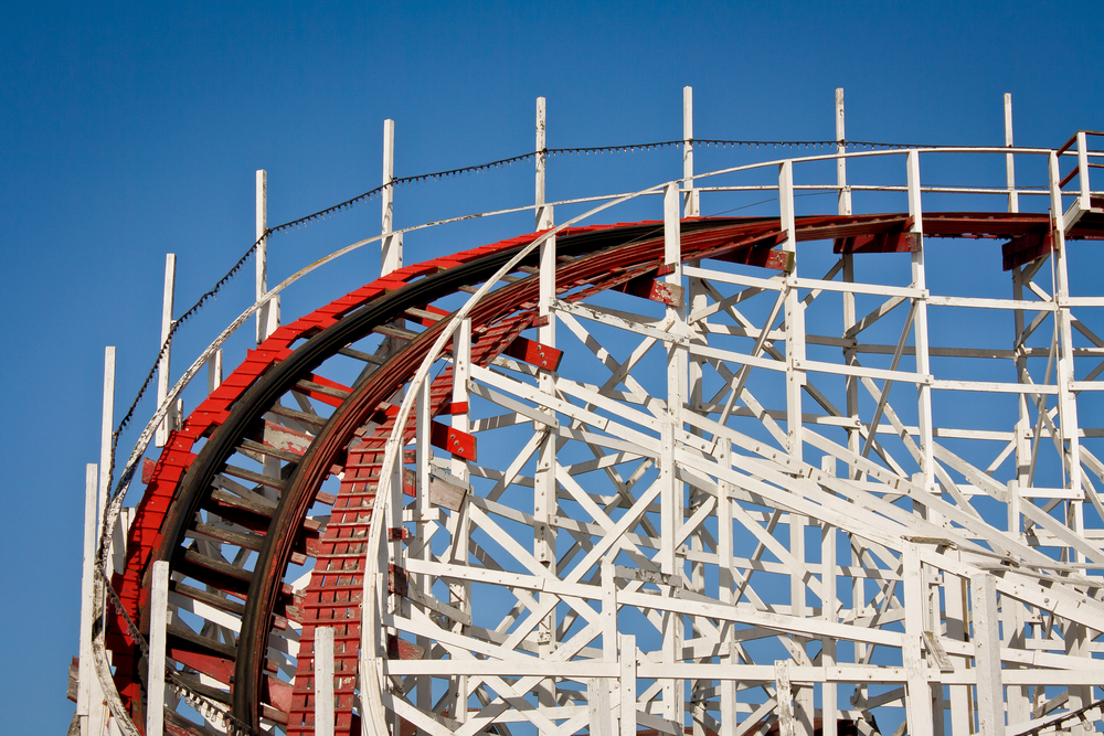 Rollercoaster scare: Father captures moment son's seat belt comes undone