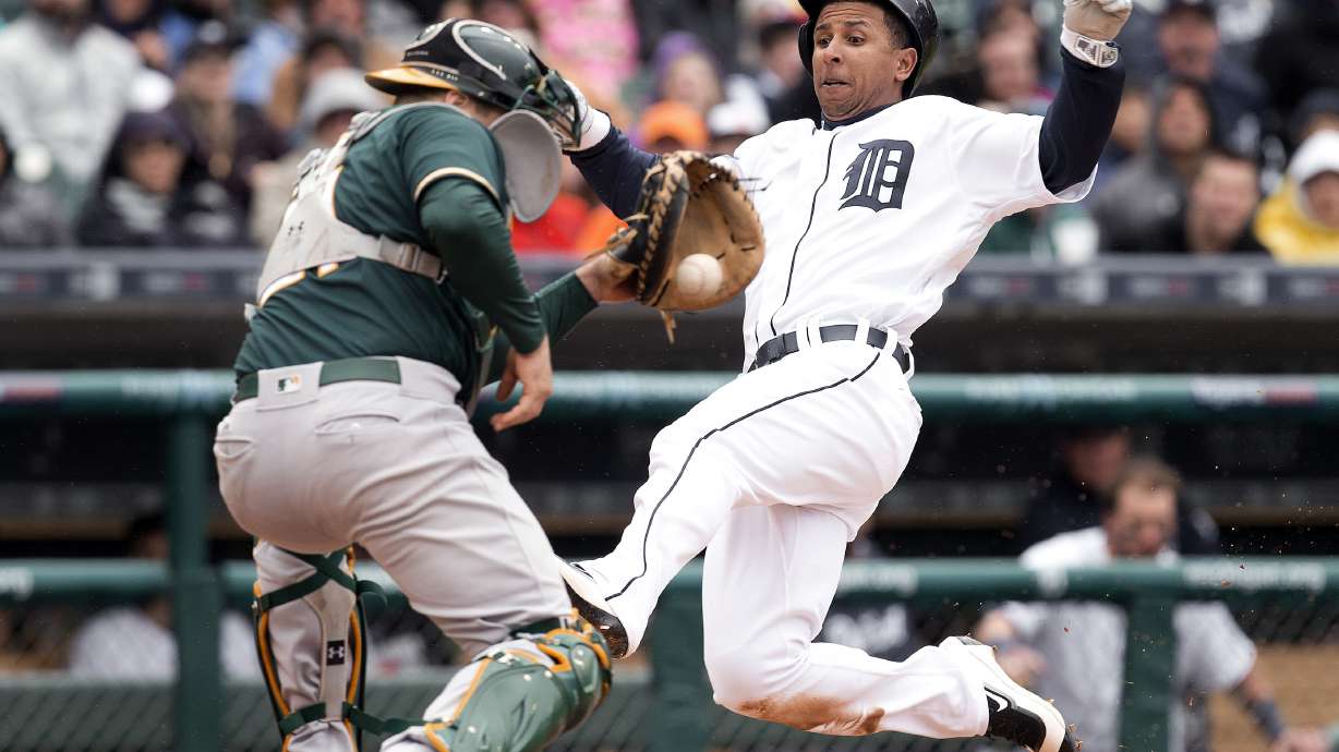 Anthony Gose doubles, homers to lead Tigers over A's 7-3