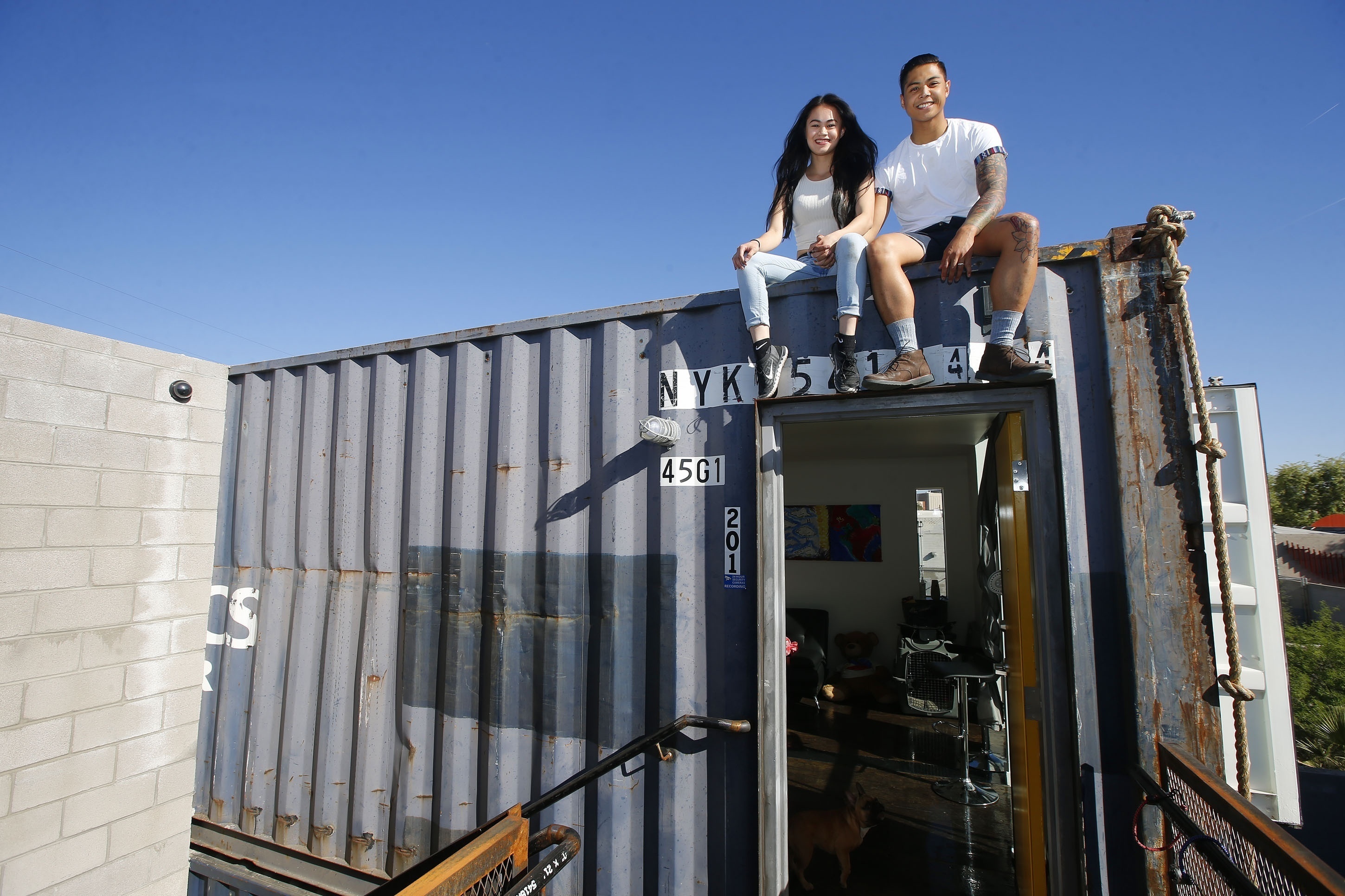 Shipping containers offer welcome homes in Phoenix