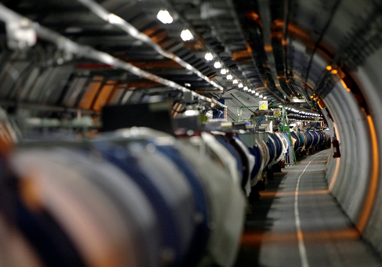 Pop went the weasel and down went the Large Hadron Collider