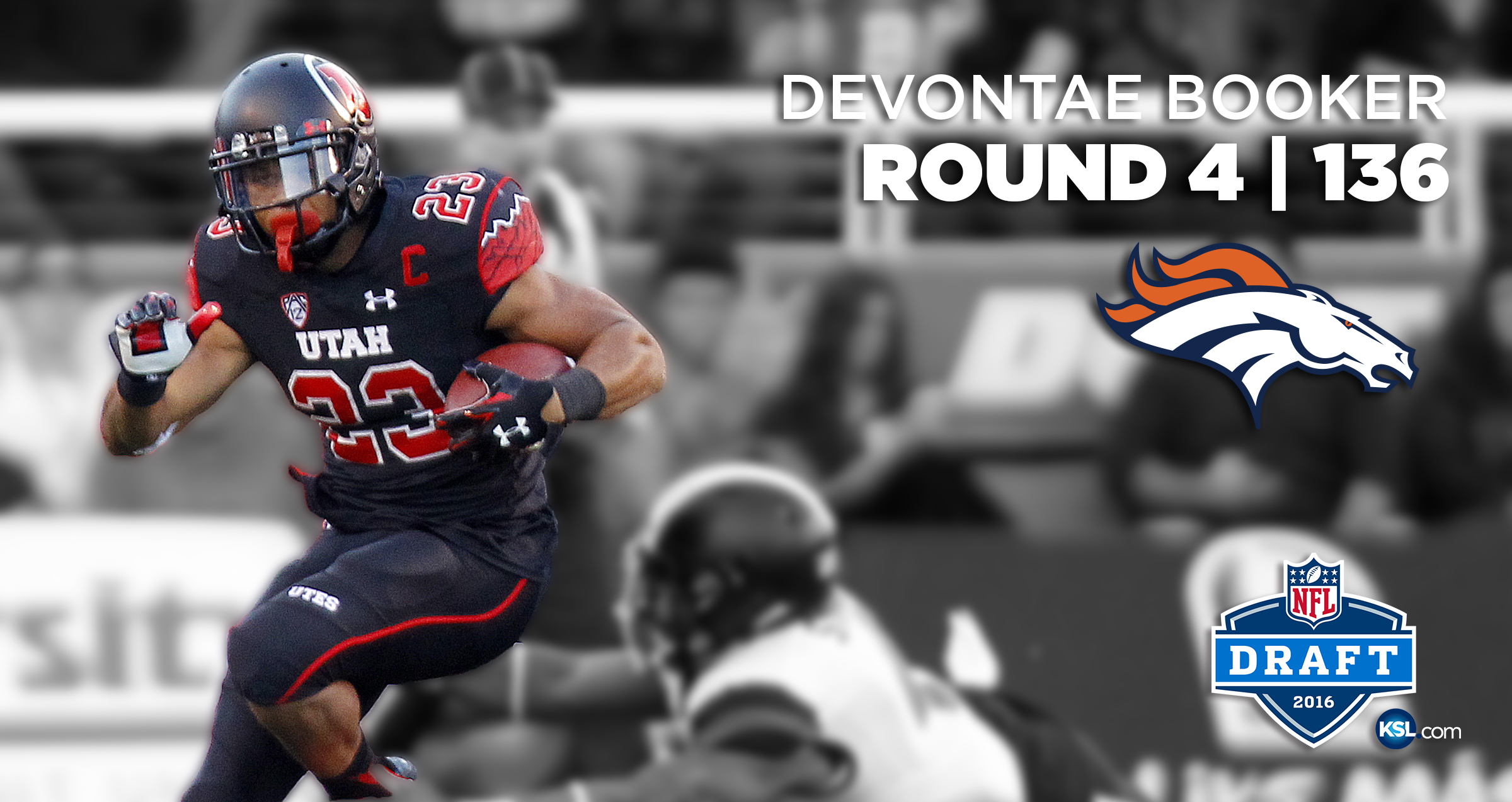 Devontae Booker on being drafted by Denver Broncos