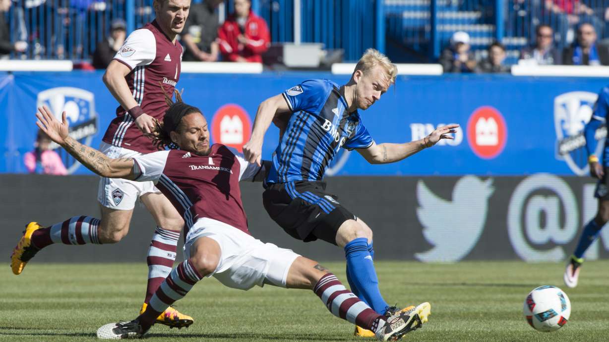 Rapids rally to tie Impact, 2-2