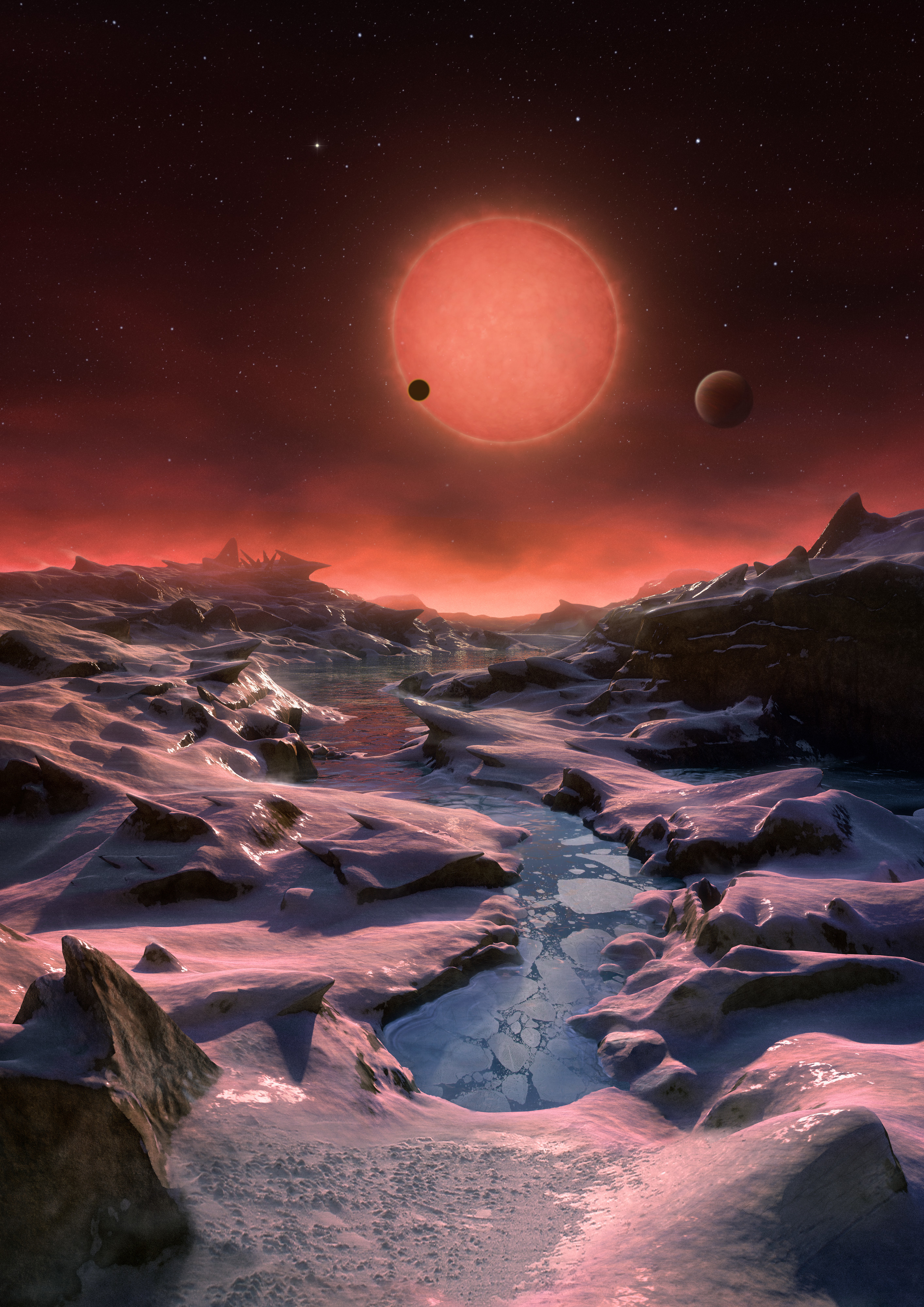 3 planets orbiting dwarf star prime spots to search for life