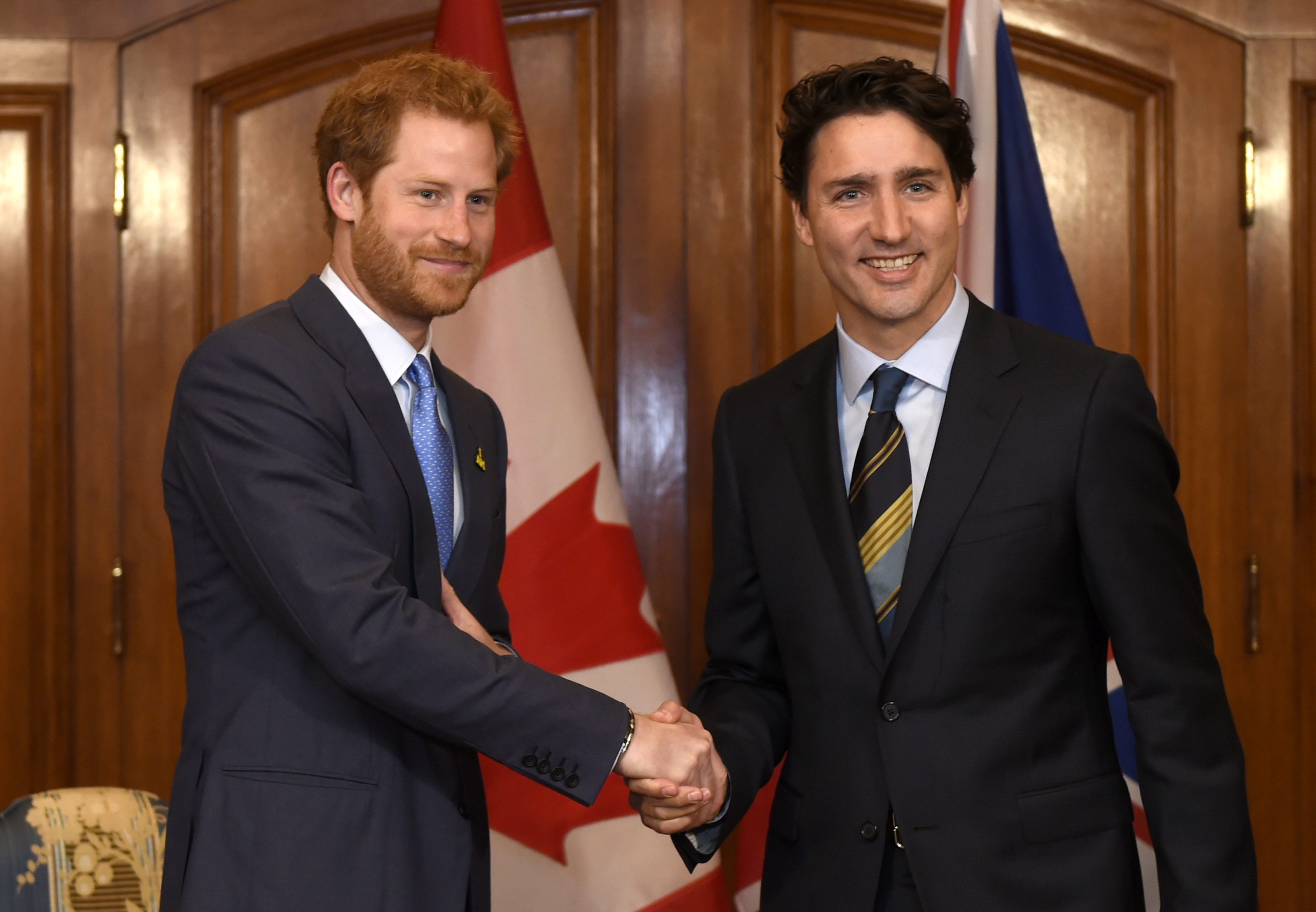 Prince Harry, Canada's Trudeau mark wounded soldiers event