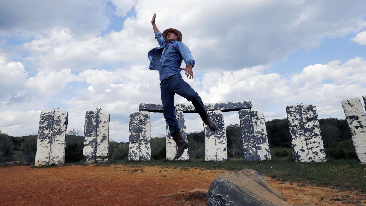 Foam Home: Plastic replica of Stonehenge to be relocated