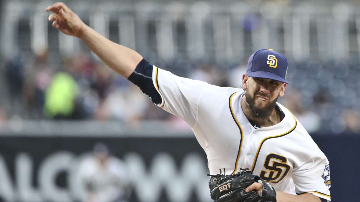 Kemp's 2-run double enough for Shields, Padres vs Rockies