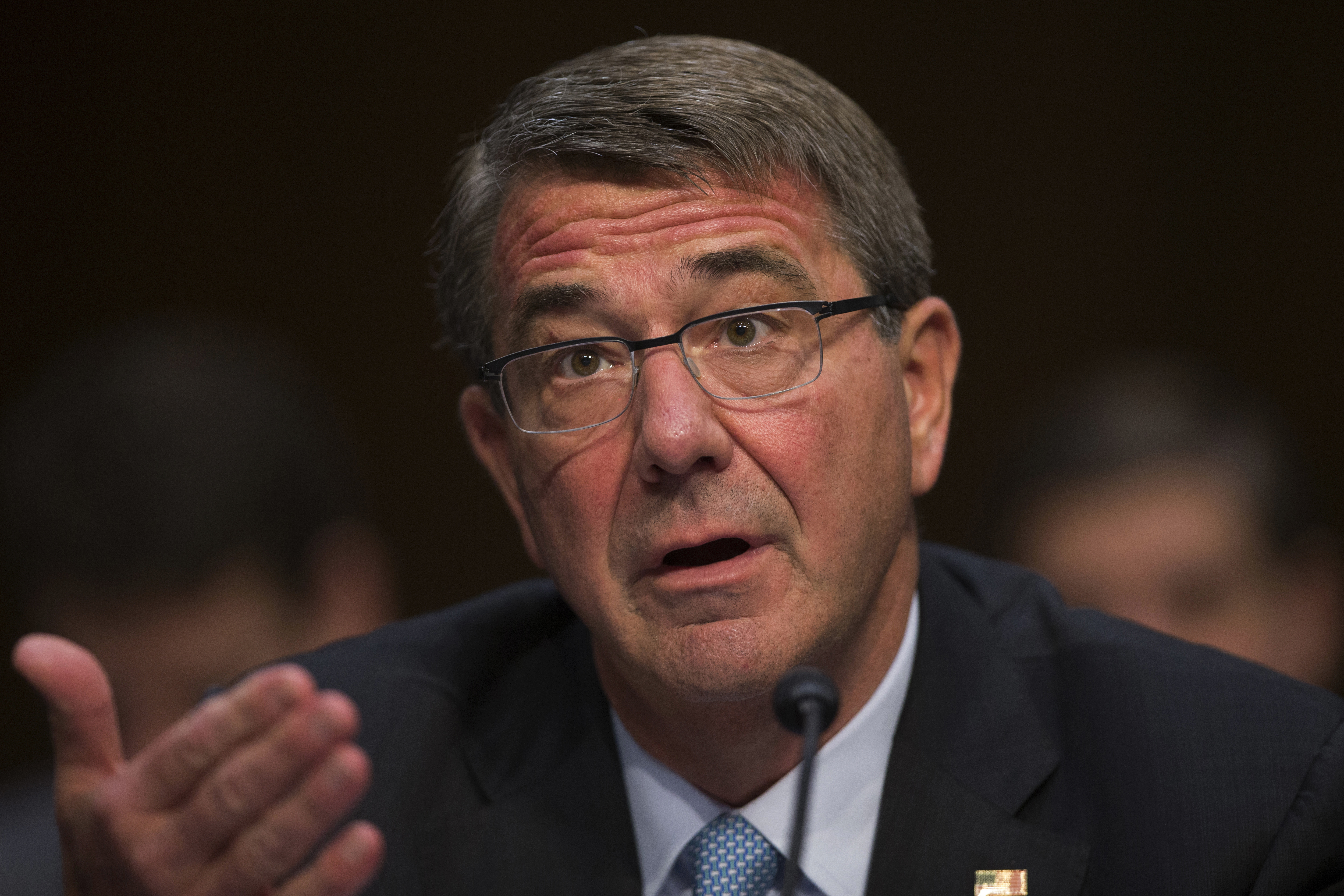 US defense secretary says Russia is 'nuclear saber-rattling'