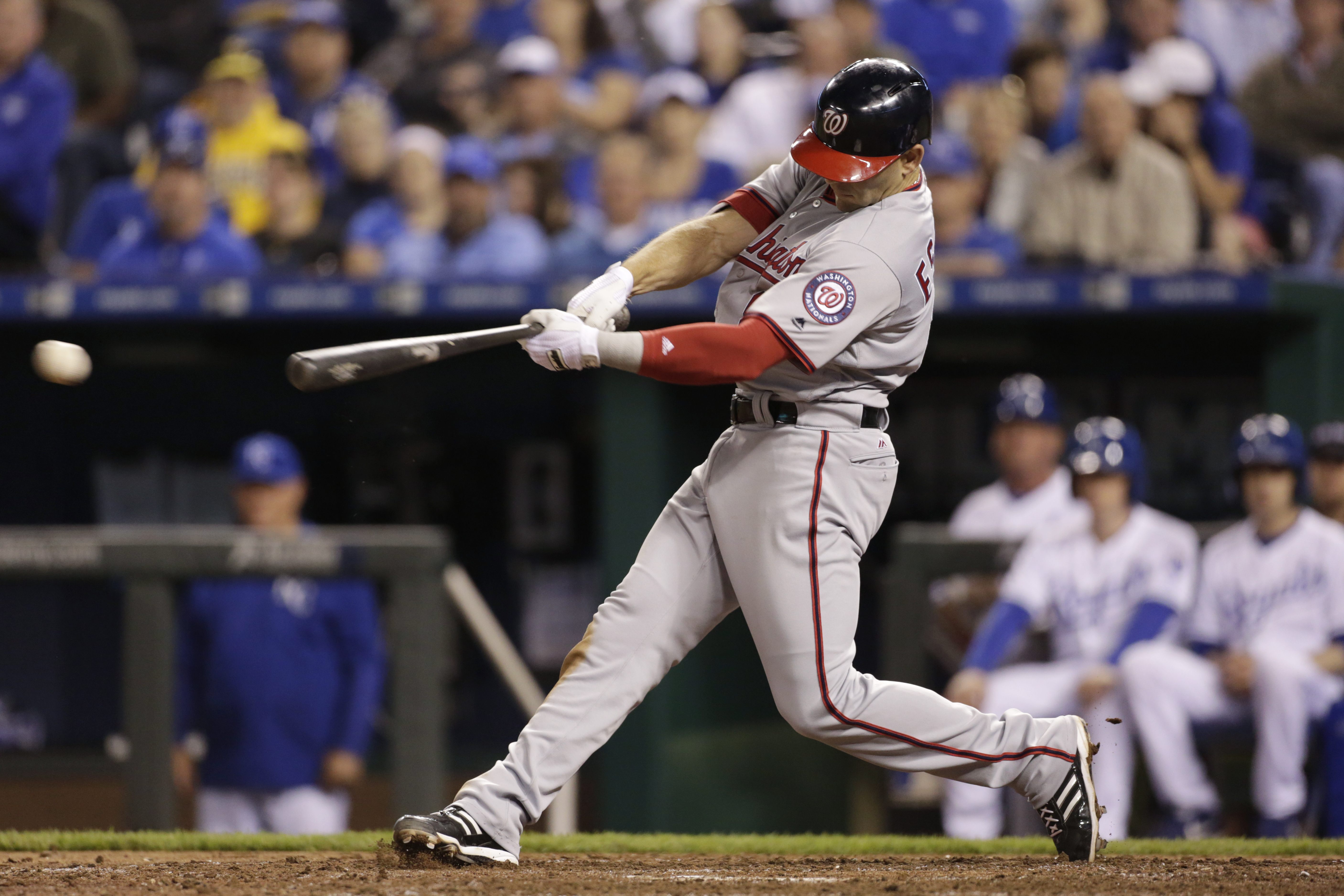 Royals score 3 in ninth in 7-6 comeback win over Nationals