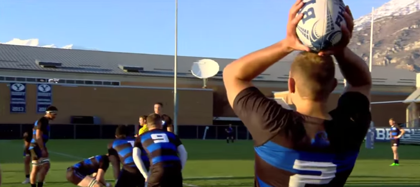 Vorster at home making tackles, winning titles with BYU rugby