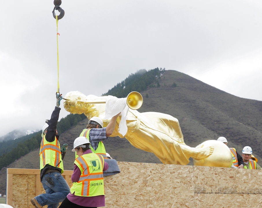 LDS Church update: Star Valley Wyoming Temple gets Angel Moroni statue, Bells on Temple Square to perform