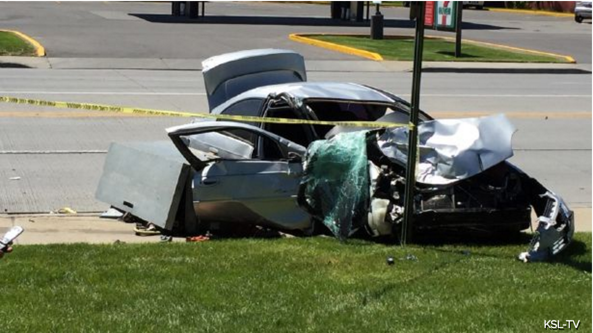 Un muerto y dos heridos tras choque en Salt Lake