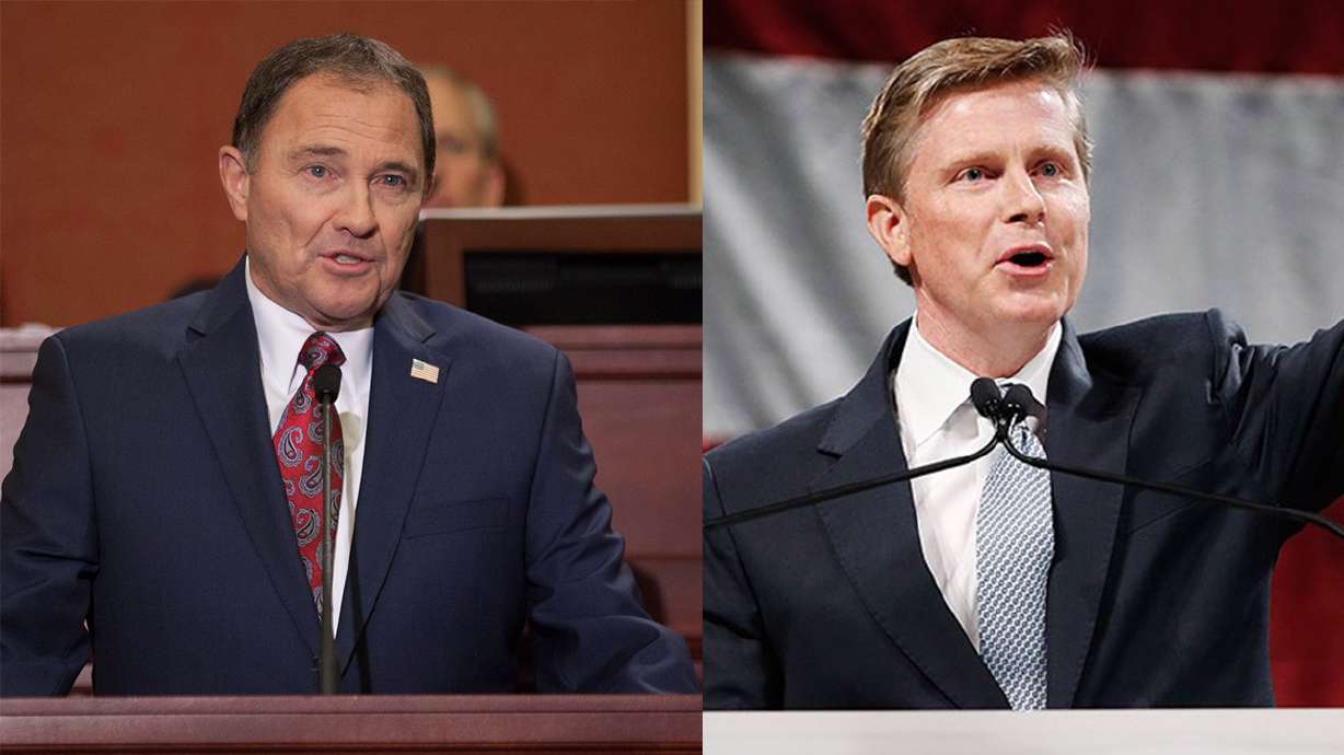 Gov. Gary Herbert spending more on TV commercials than challenger Johnathan Johnson