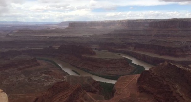 A view from Dead Horse State Park from this undated photo. Grand County Emergency Medical Services said two people were struck by lightning at the park on Thursday, June 24, 2021.