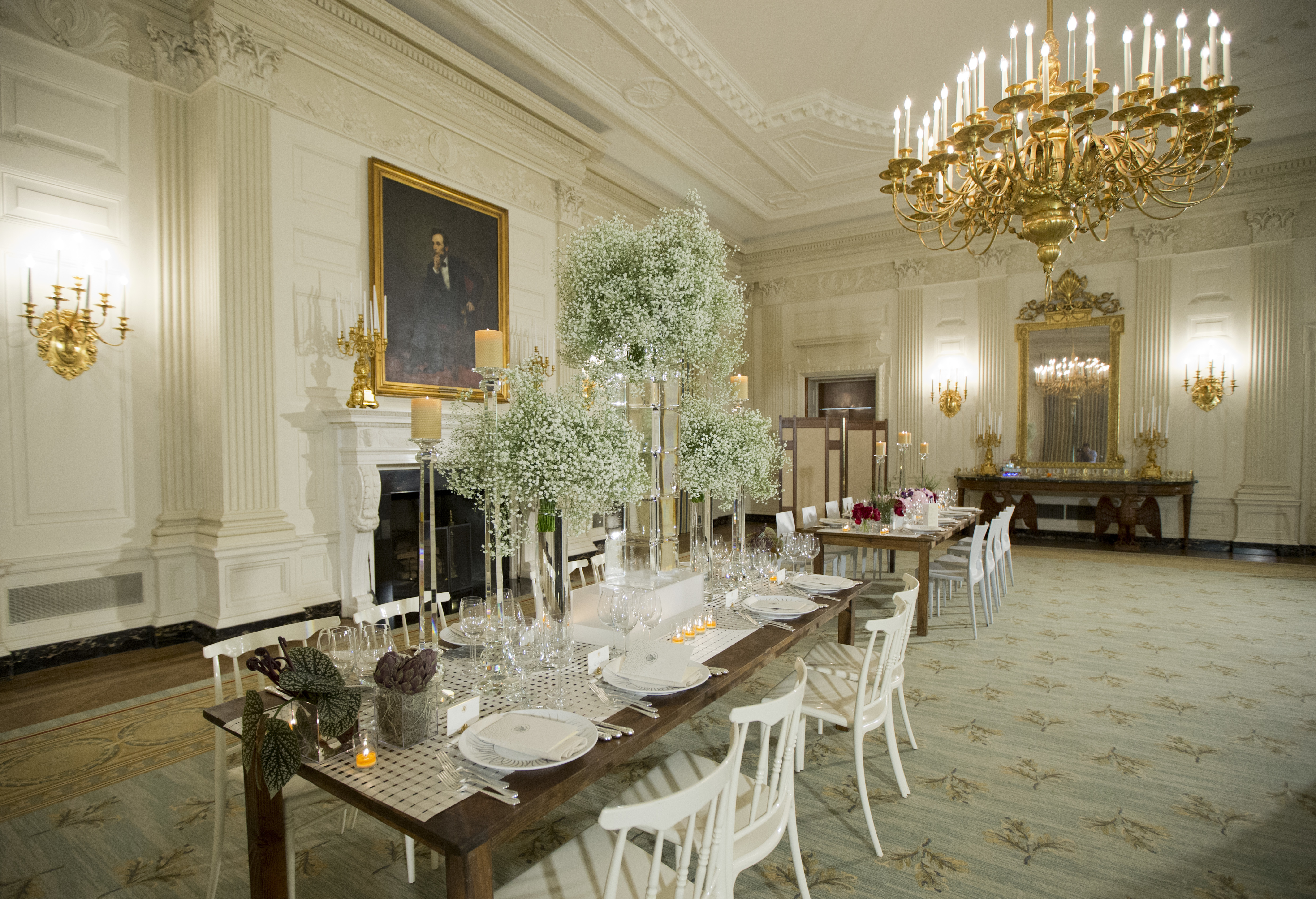 State dinner for Nordic allies takes a cue from the cold