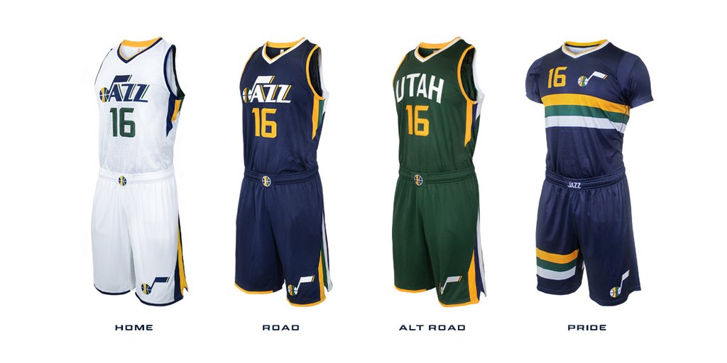 Not just logos: Jazz release new alternate jerseys, court design