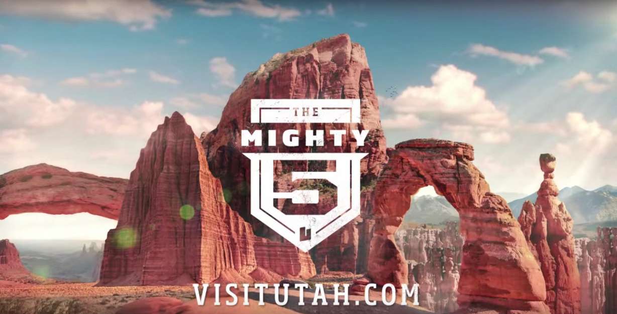Still from Visit Utah's "Mighty 5" campaign, which began in 2013. (Photo: YouTube/Visit Utah)