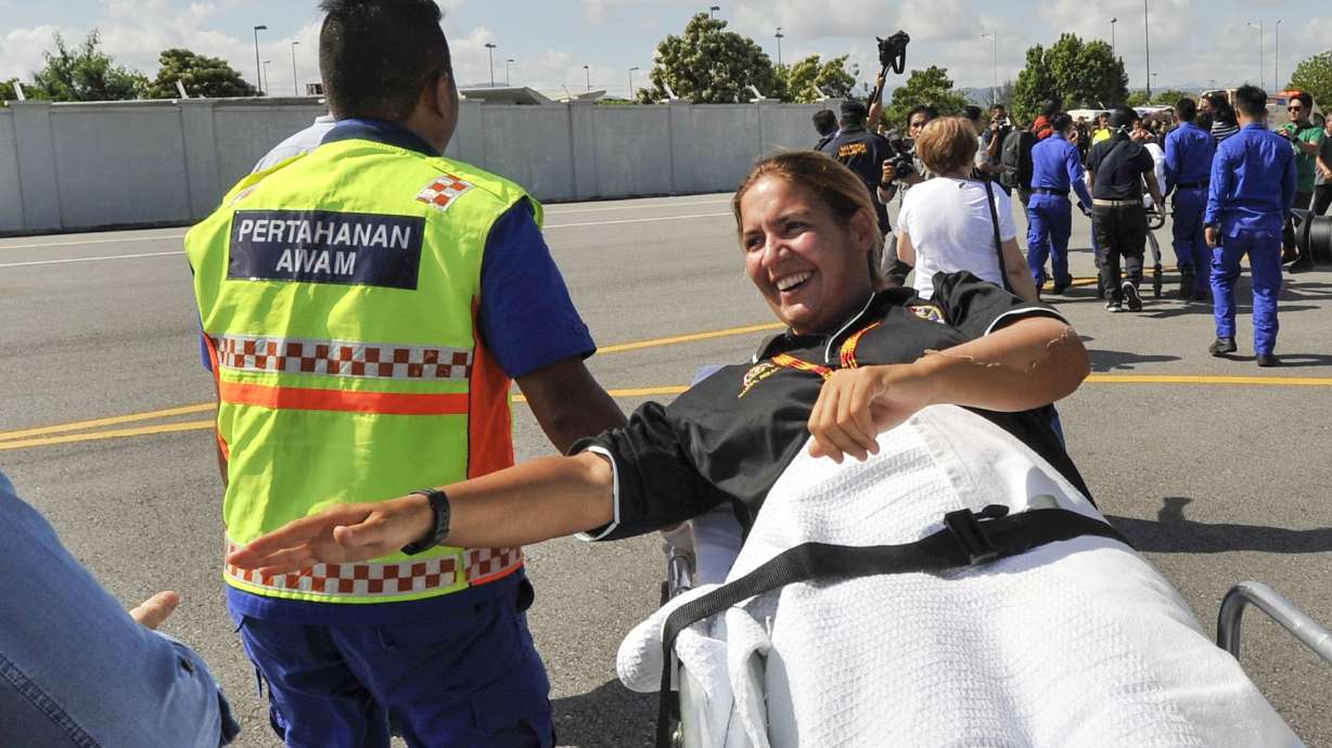 Flying fish and a movie help save 4 people lost at sea