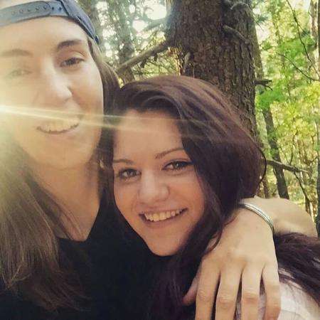 Hope Gabaldon, right, poses with her girlfriend Whitney Bodell. (Photo: Family photo)