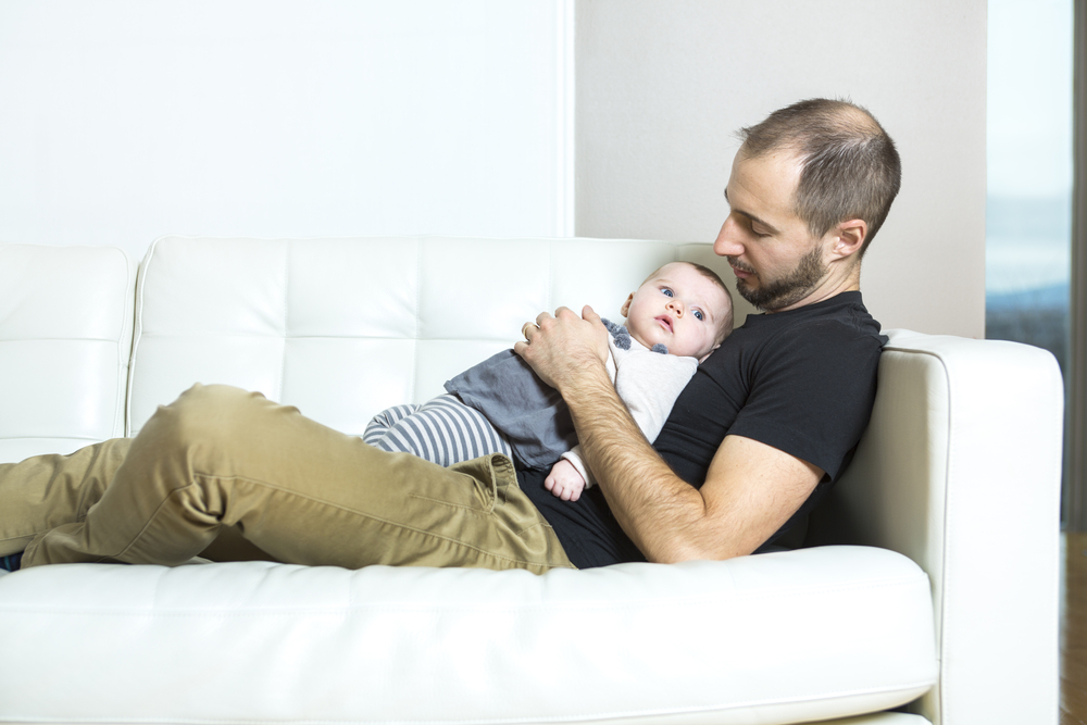 More dads getting a paid break at work