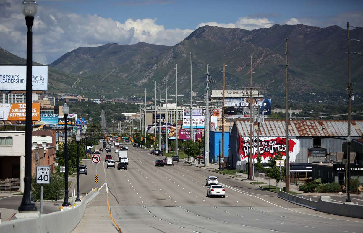Salt Lake City's 600 South is seen on Wednesday, May 18, 2016. (Photo: Kristin Murphy, Deseret News)