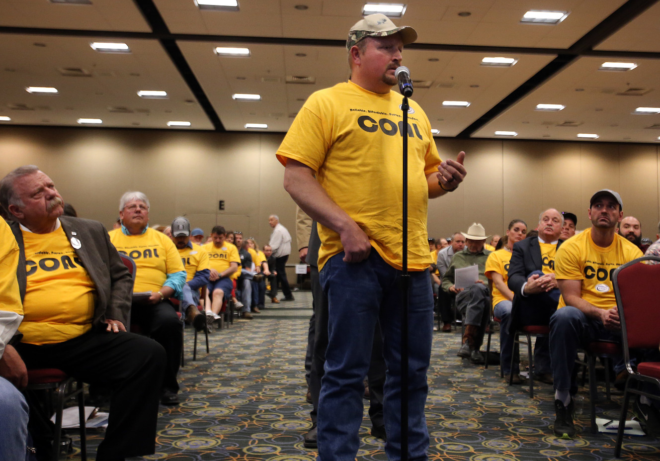 Hundreds of Utah coal miners speak out on proposed federal reforms