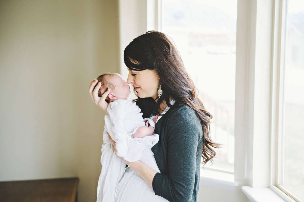 Emily Dyches developed symptoms of post-traumatic stress disorder following the traumatic birth of her fifth child in March 2015. (Photo: Dyches Family)