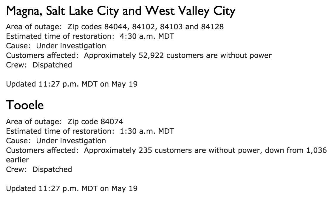 Major power outage hits Salt Lake City; 62K without power