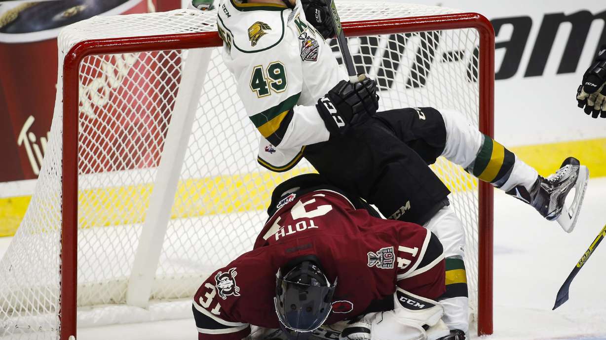 London beats Red Deer 6-2 in Memorial Cup opener