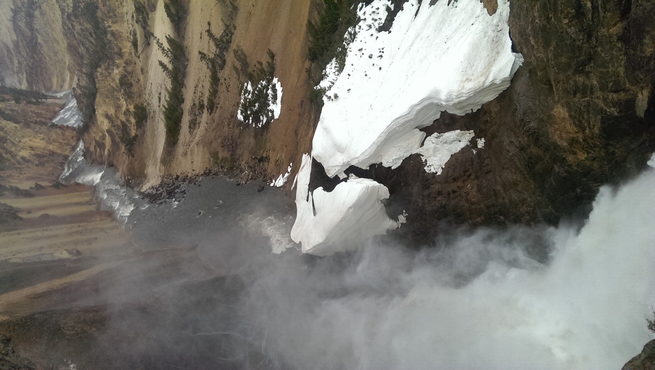 The Lower Falls in the Grand Canyon of Yellowstone. (Photo: Natalie Crofts/KSL)