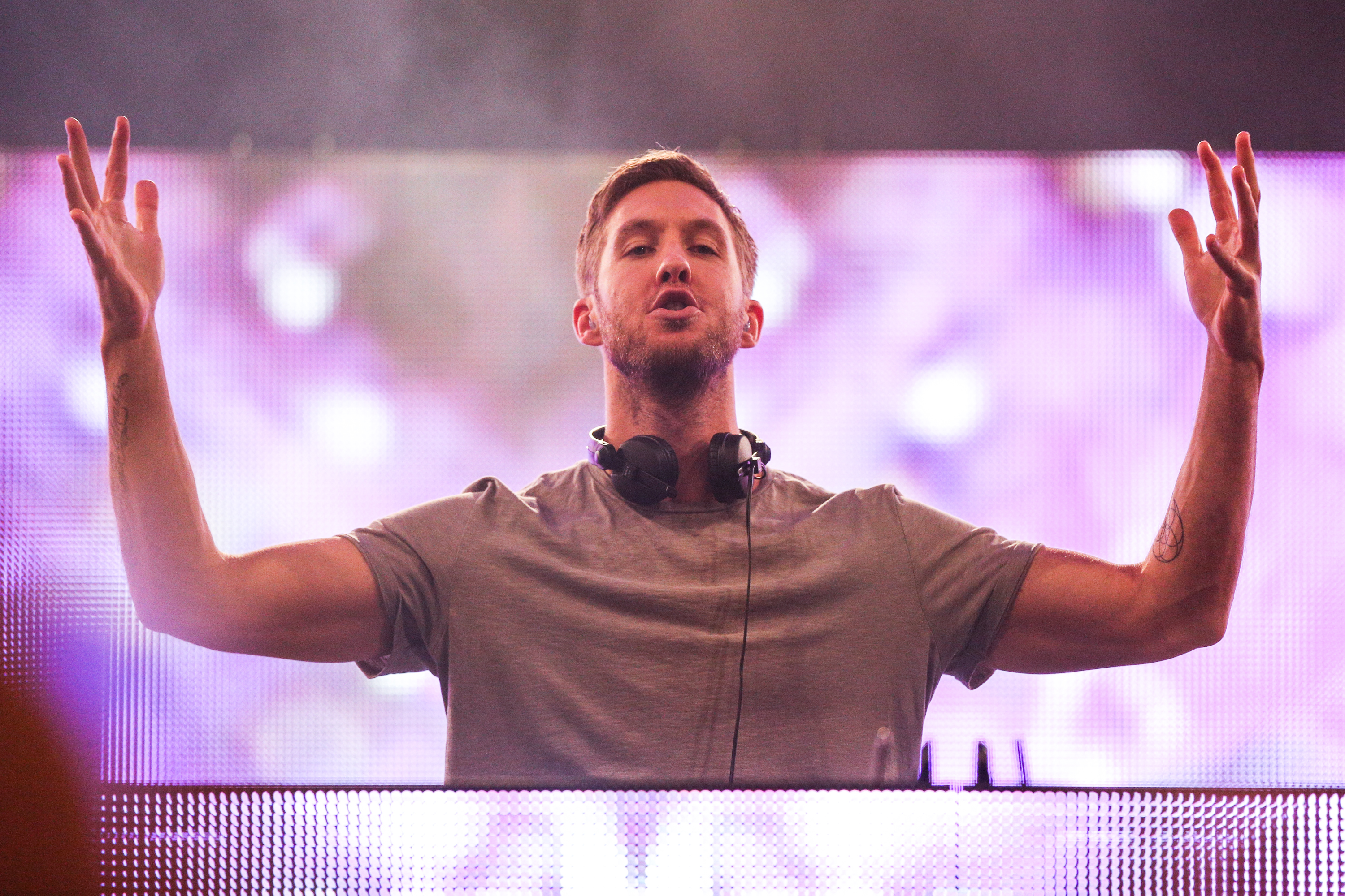 DJ-producer Calvin Harris resting after car accident