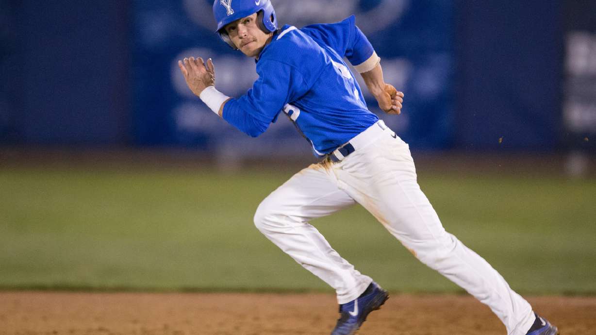 BYU baseball wins 1st league title since 2001 with 3-way championship