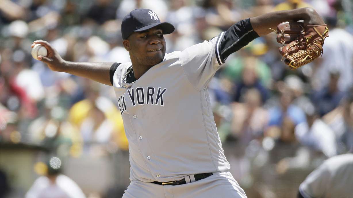Pineda ends slump; Yanks top Oakland 5-4 to win 5th straight