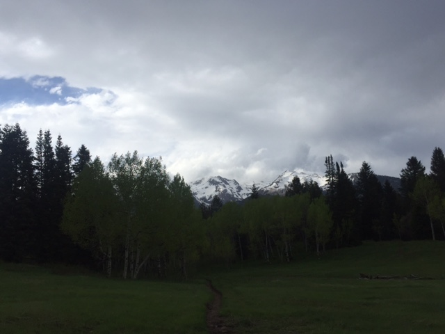 Gorgeous mountain views await hikers on Tibble Fork Trail