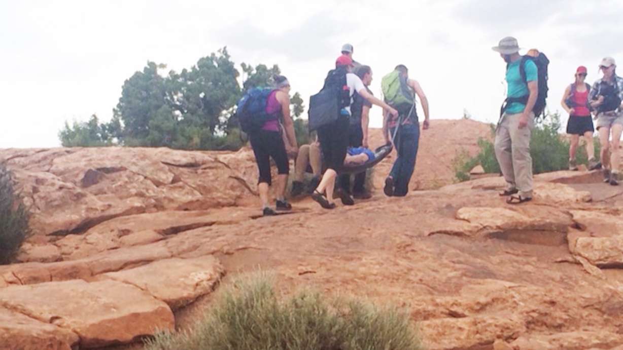Crystal Fields has always admired photos of Delicate Arch. But upon a recent diagnosis of terminal cancer, Fields believed in her weakened condition, she would never get to see it in person. Friends and strangers came together to make her wish a reality.