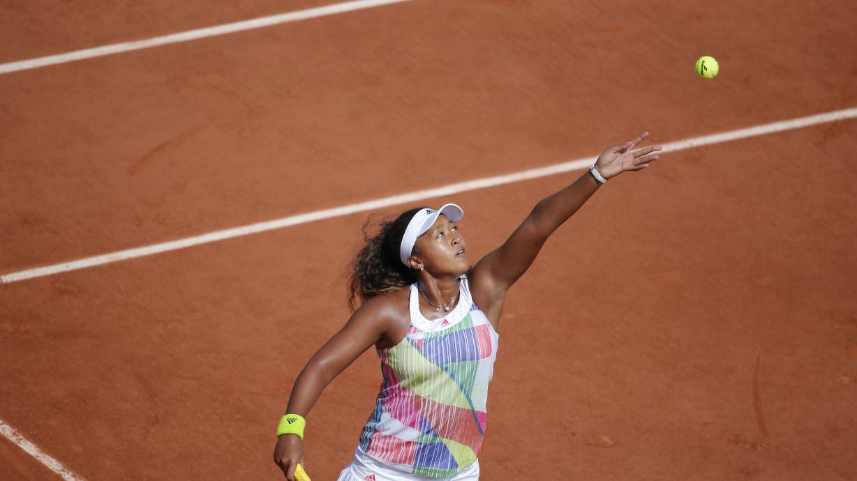 Naomi Osaka plays in the French Open on May 27, 2016. After dropping out of the French Open last week, Osaka started a conversation about mental health concerns faced by many athletes.