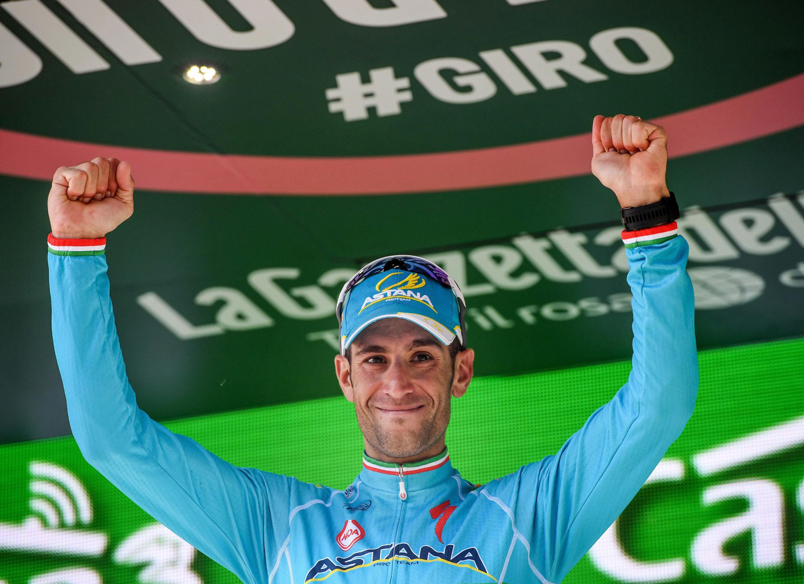 Nibali takes pink jersey to virtually clinch Giro victory