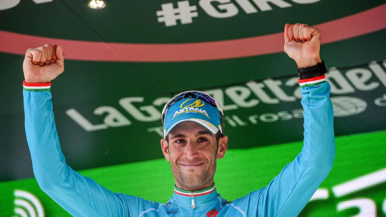 Nibali takes pink jersey to virtually clinch Giro victory