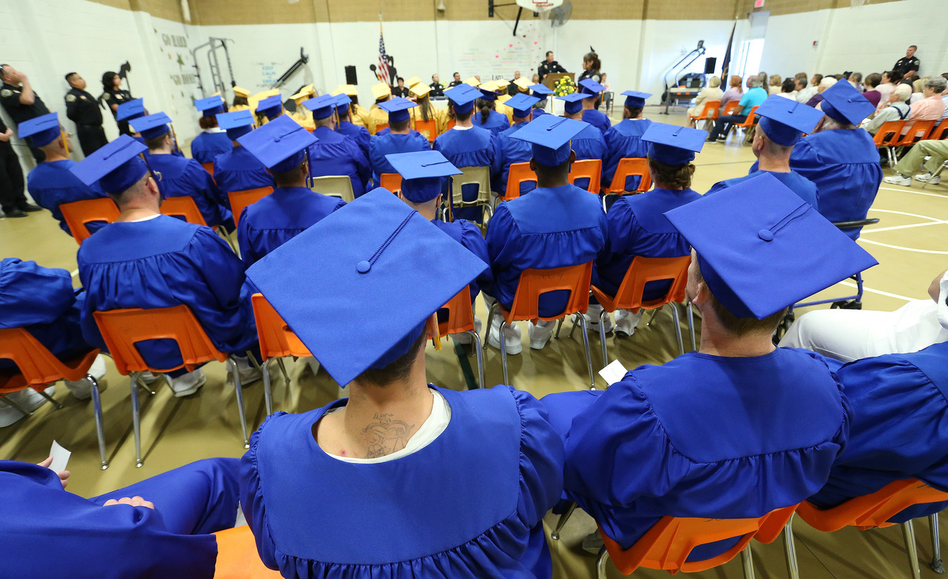 'More than the condemned': 110 Utah prison inmates earn adult high school diplomas